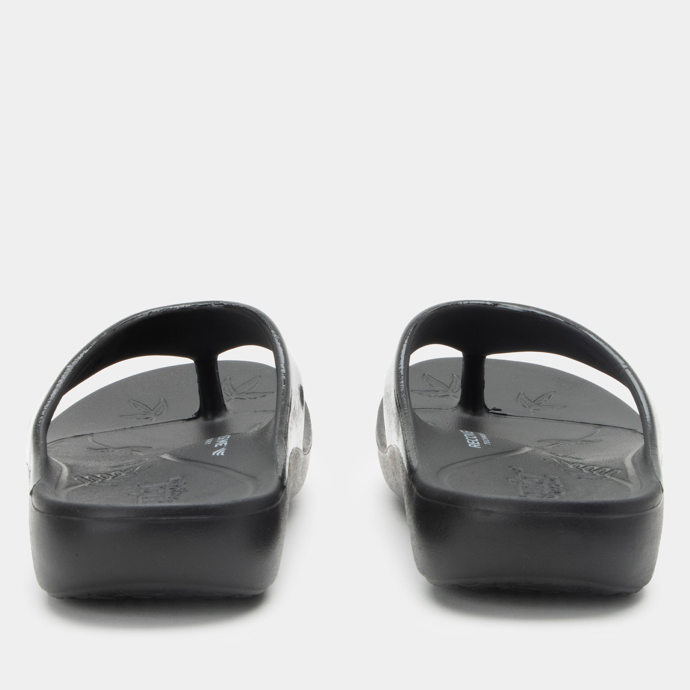 Ode Black Gloss Sandal - Image 5