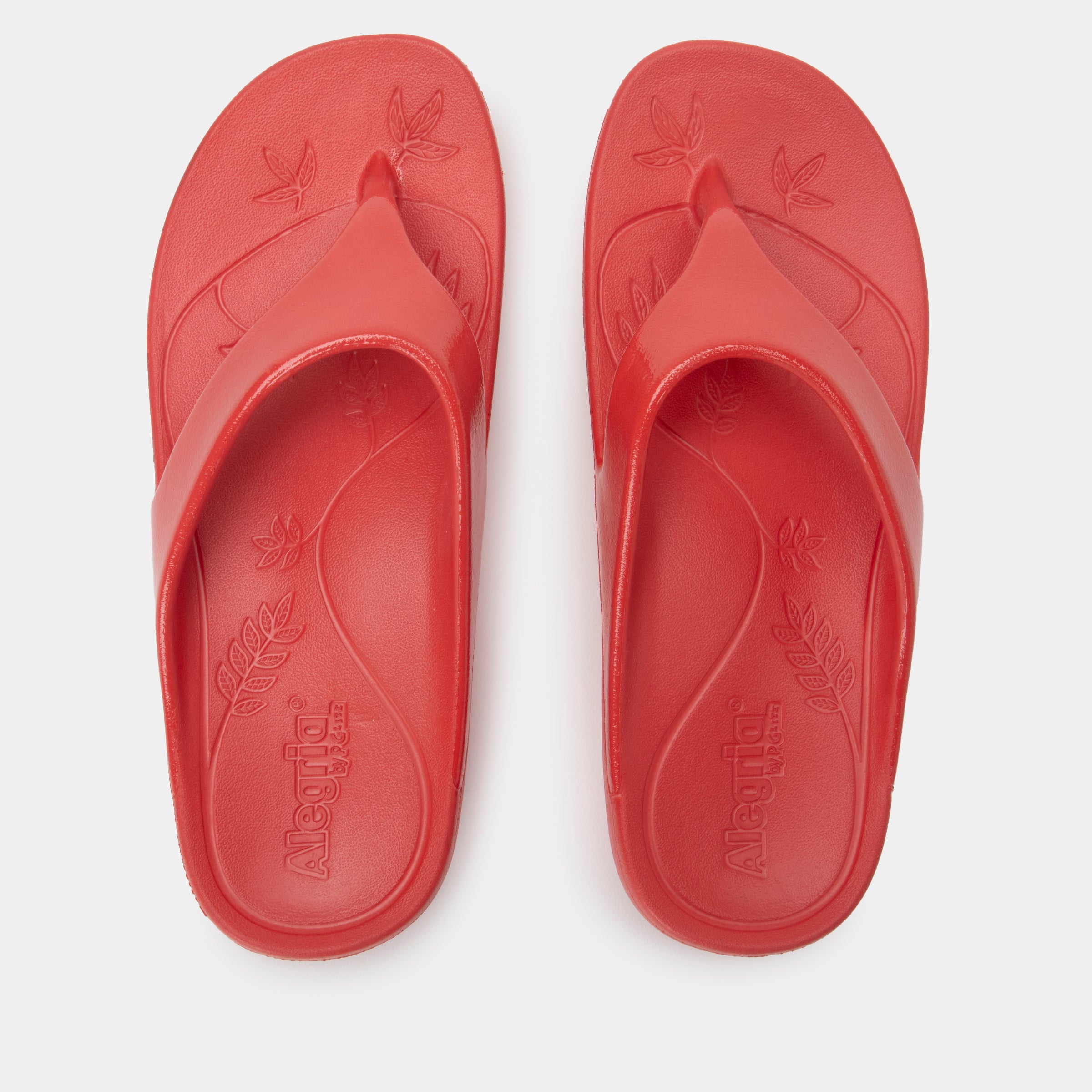 Ode Red Gloss Sandal - Image 5