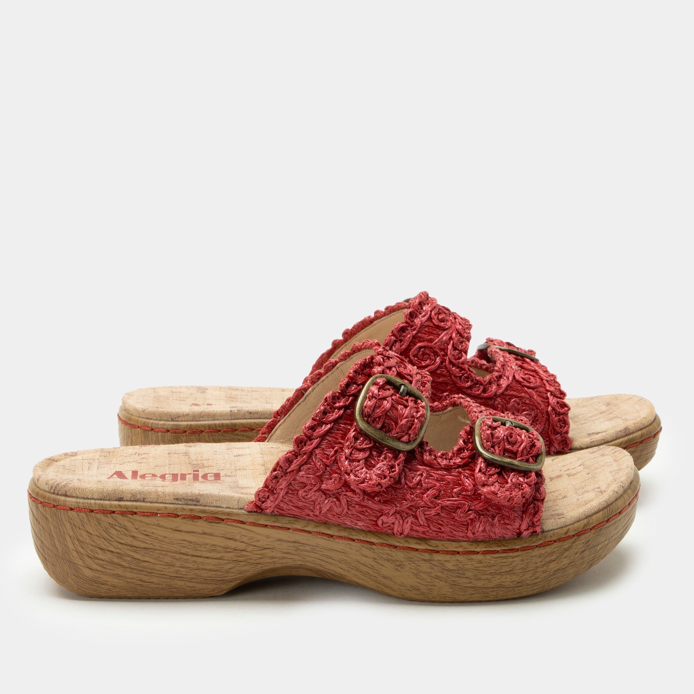 Oona Red Sandal - Image 2
