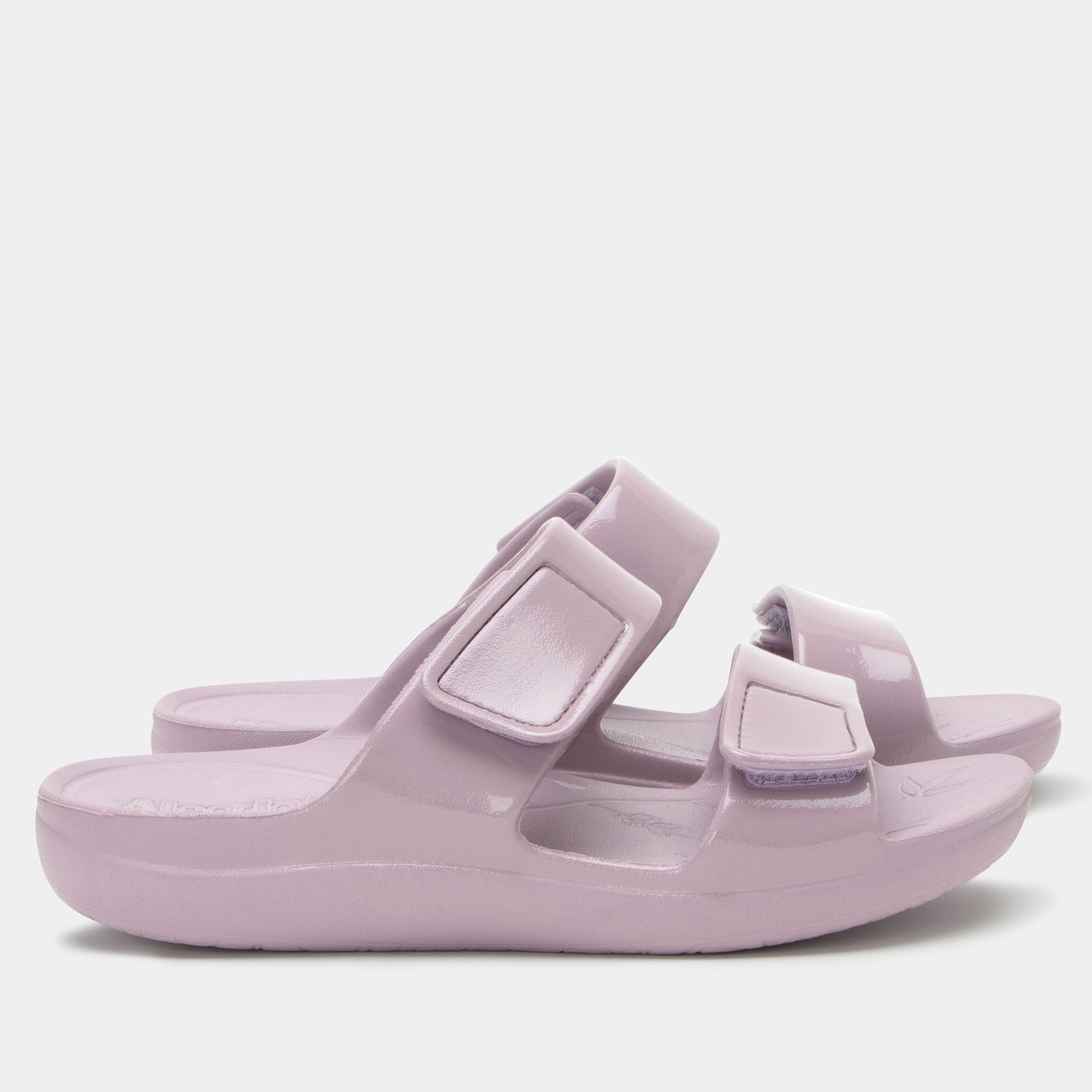 Orbyt Lilac Gloss Sandal - Image 3