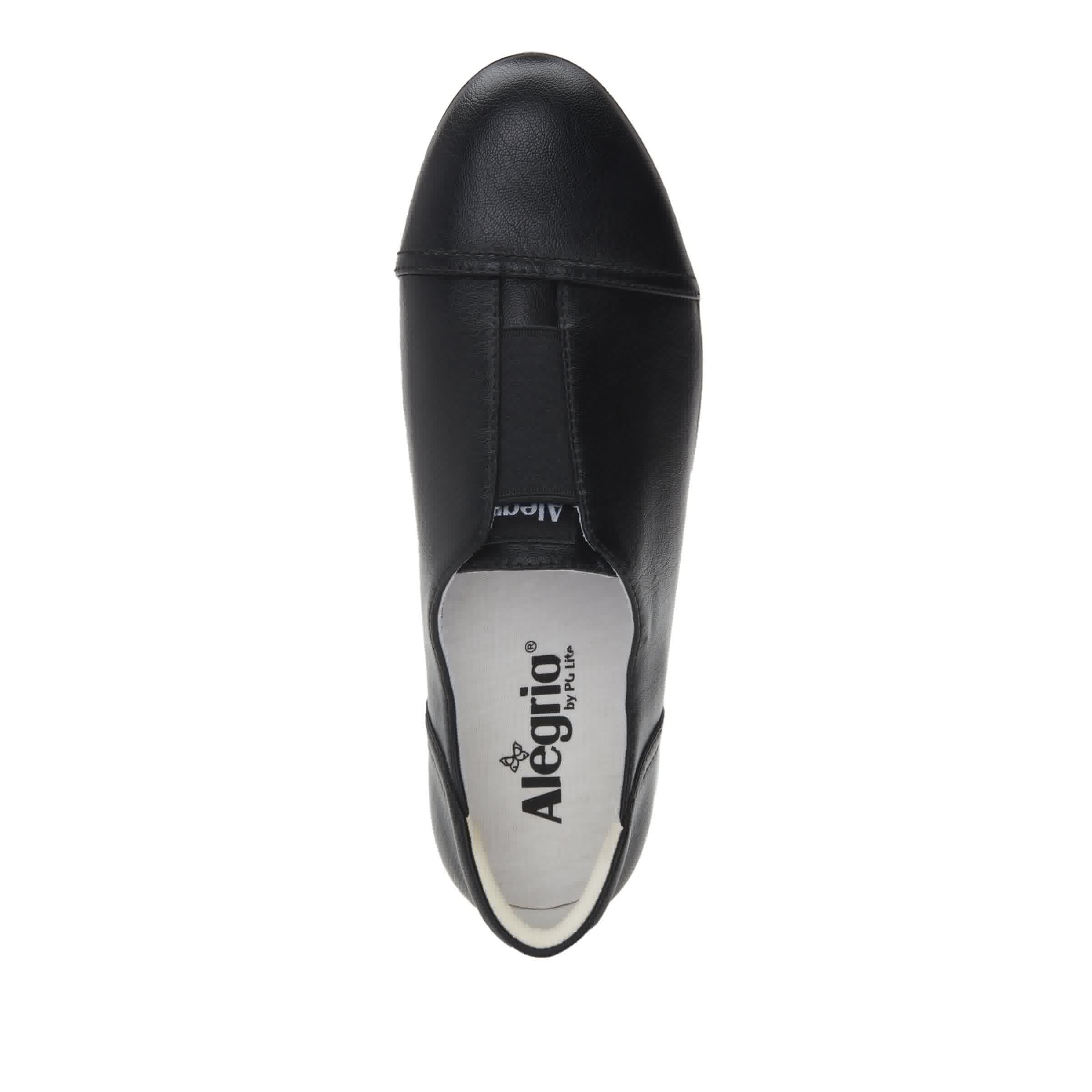 Posy Black Nappa Shoe - Image 4