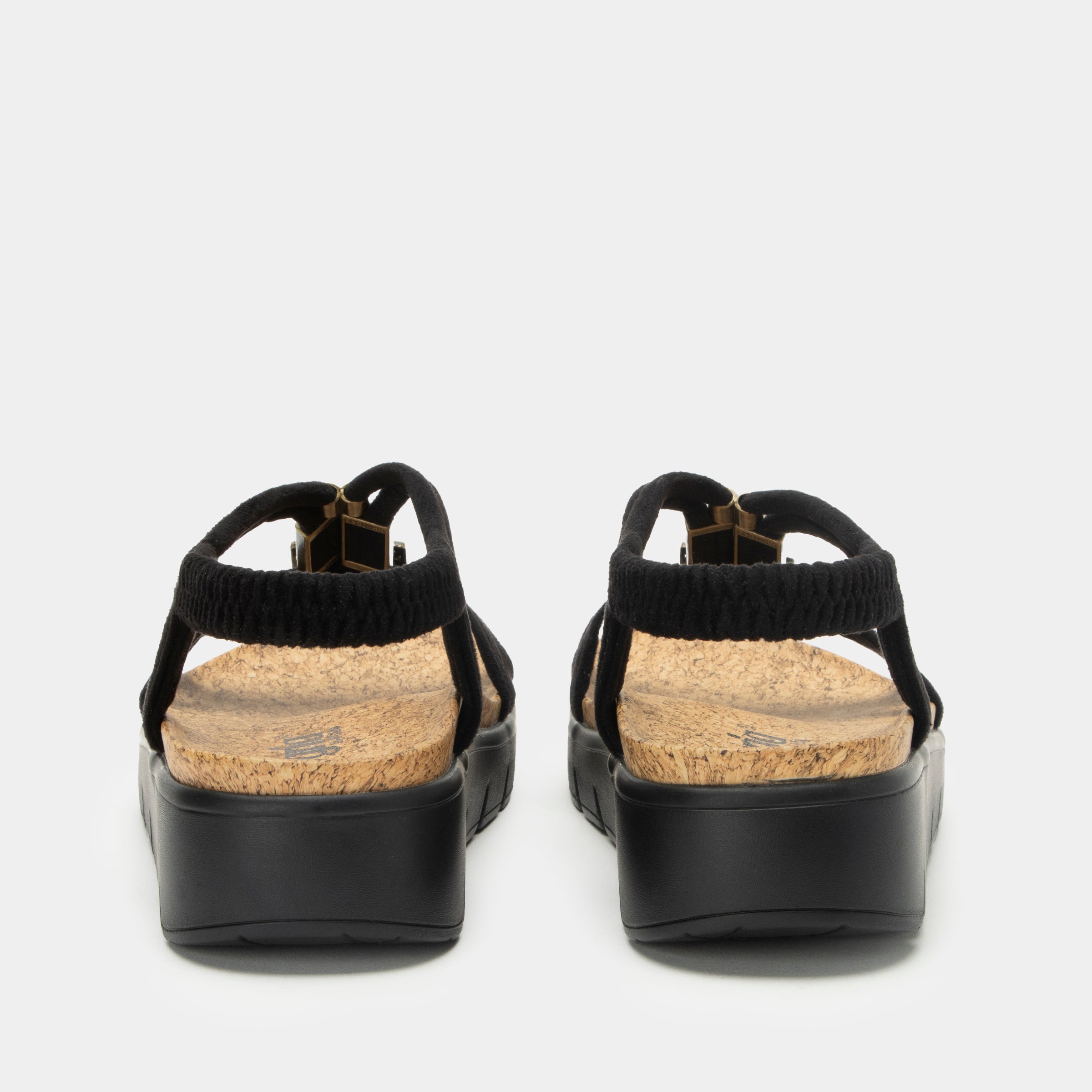 Roz Casual Black Sandal - Image 4