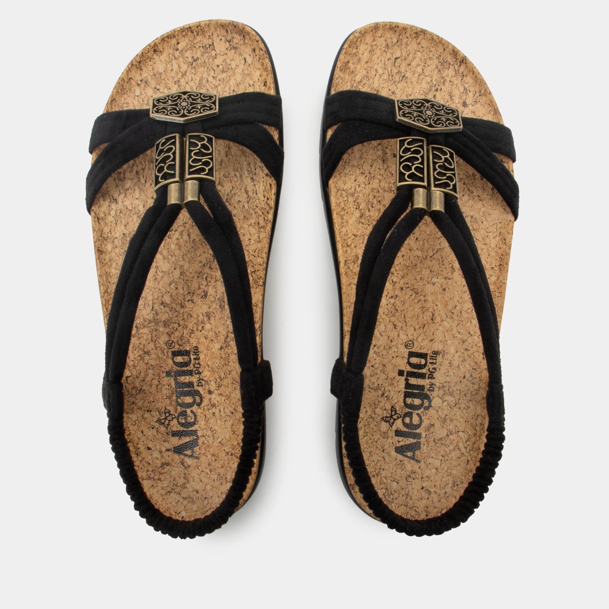 Roz Casual Black Sandal - Image 5