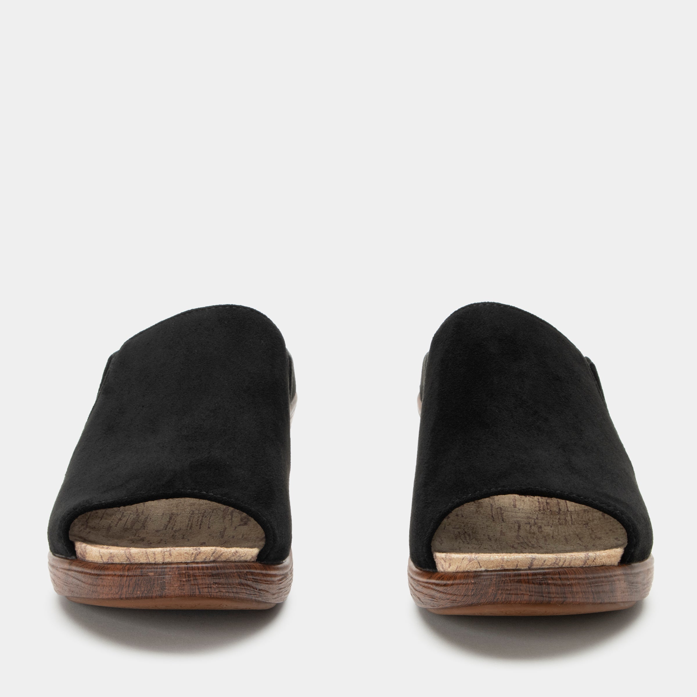 Shilaine Stretch Black Sandal - Image 4